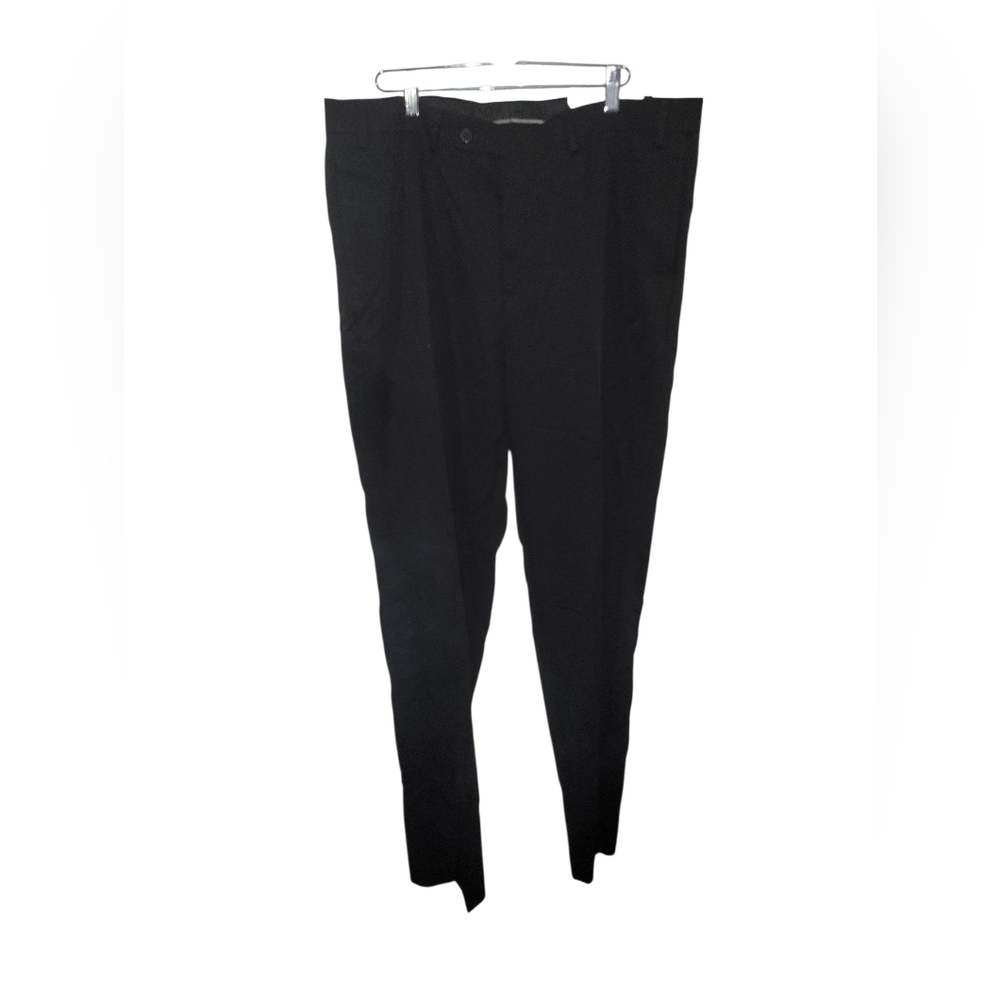 MENS CALVIN KLEIN BLACK JEROME SLACKS 38 X 32